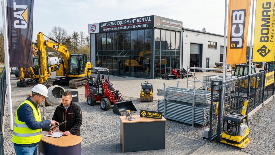 Wynajem Sprzętu Budowlanego w Jaworznie – Profesjonalne Maszyny dla Każdego